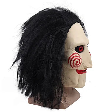 MÁSCARA LATÉX REALISTA HALLOWEEN JIGSAW JOGOS MORTAIS ADULTO - NiponCosplay