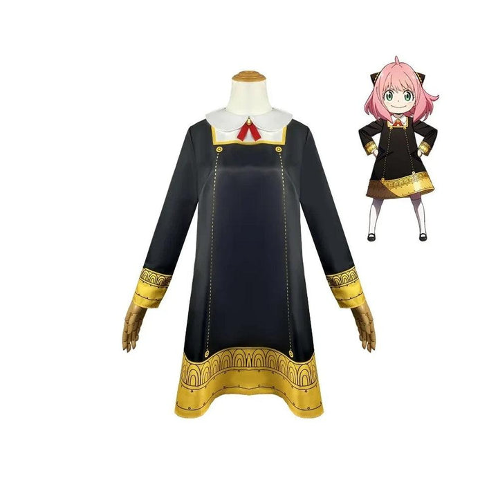 COSPLAY FANTASIA VESTIDO ANYA FORGER SPY X FAMILY INFANTIL - NiponCosplay