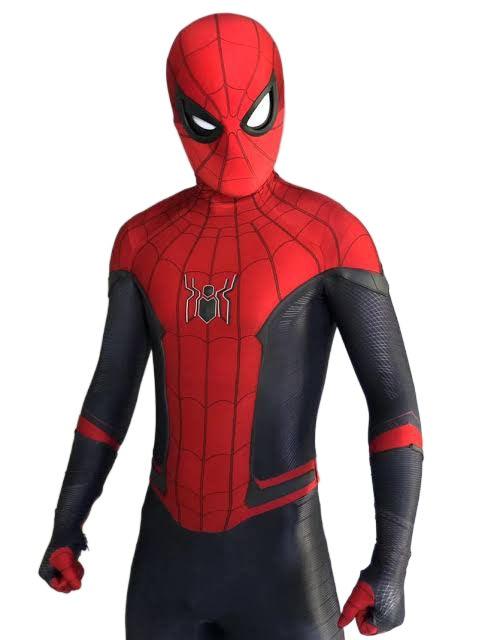 COSPLAY SPIDERMAN HOMEM ARANHA FAR FROM HOME LONGE DE CASA FACESHELL ADULTO - NiponCosplay