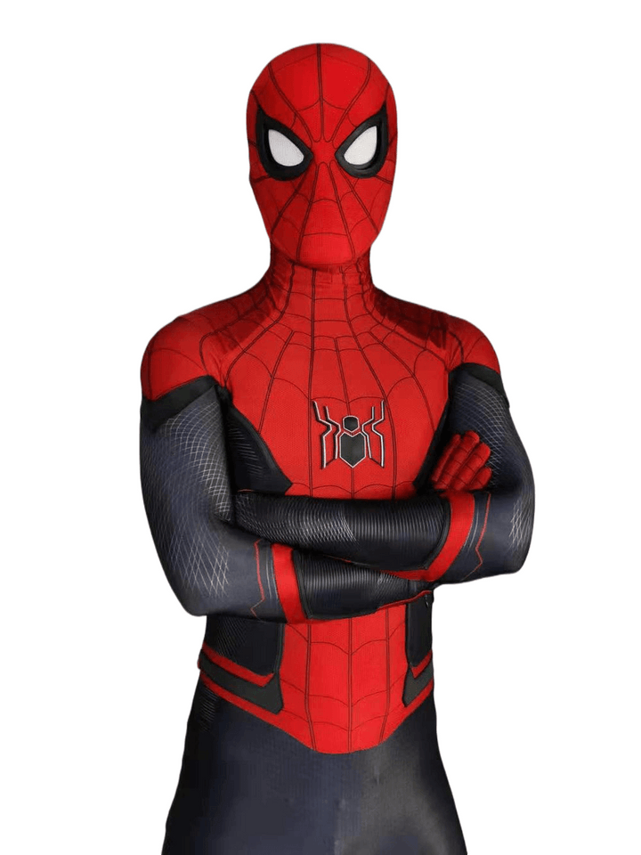 COSPLAY SPIDERMAN HOMEM ARANHA FAR FROM HOME LONGE DE CASA FACESHELL ADULTO - NiponCosplay