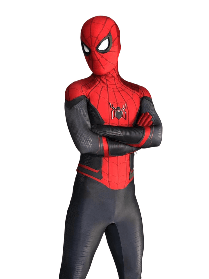 COSPLAY SPIDERMAN HOMEM ARANHA FAR FROM HOME LONGE DE CASA FACESHELL ADULTO - NiponCosplay