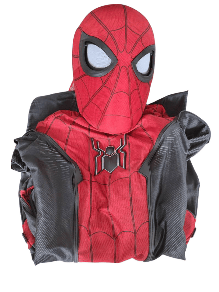 COSPLAY SPIDERMAN HOMEM ARANHA FAR FROM HOME LONGE DE CASA FACESHELL ADULTO - NiponCosplay