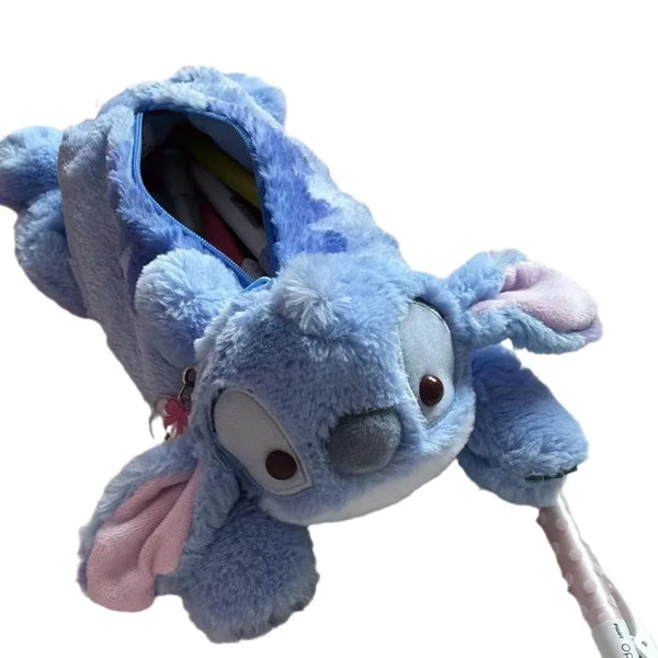 Estojo Pelúcia Fofo Kawaii Stitch 25 cm Disney